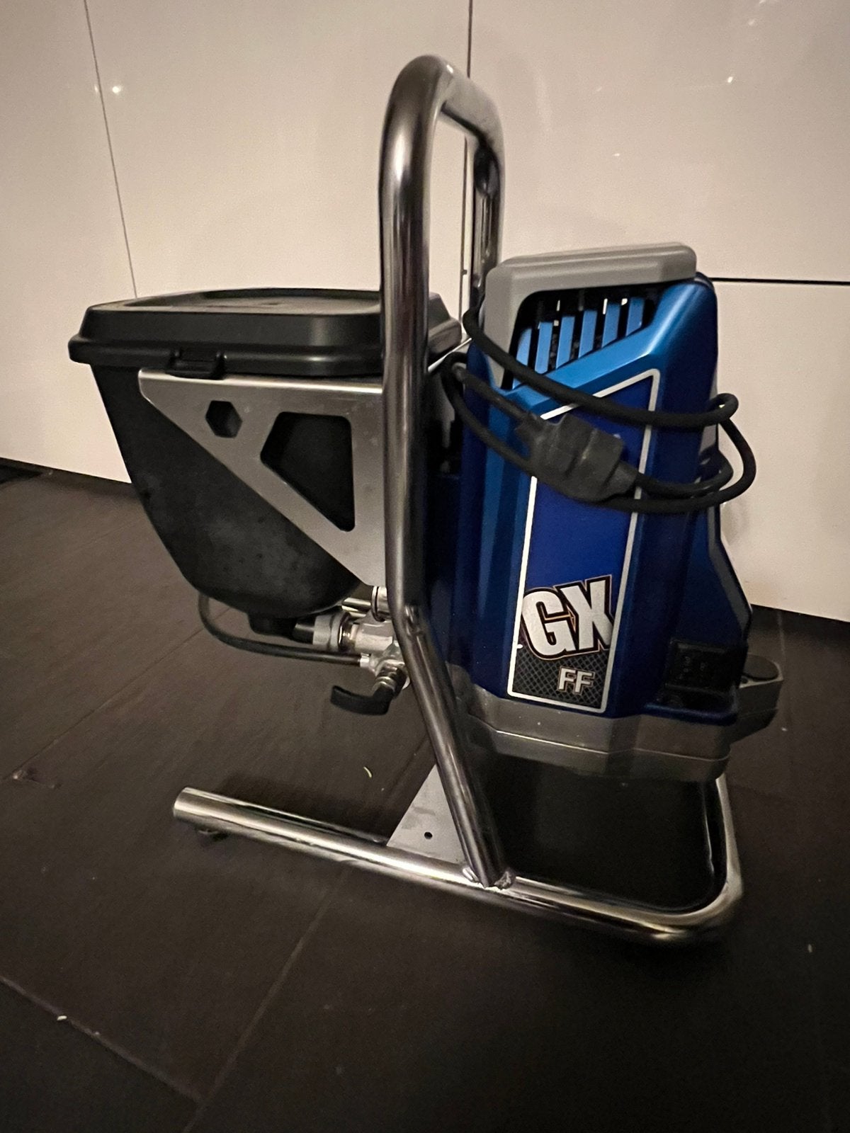Graco GX FF airless verfspuit met nieuwe onderdelen, Ophalen of Verzenden, Zo goed als nieuw, Verfspuit of Verfpomp