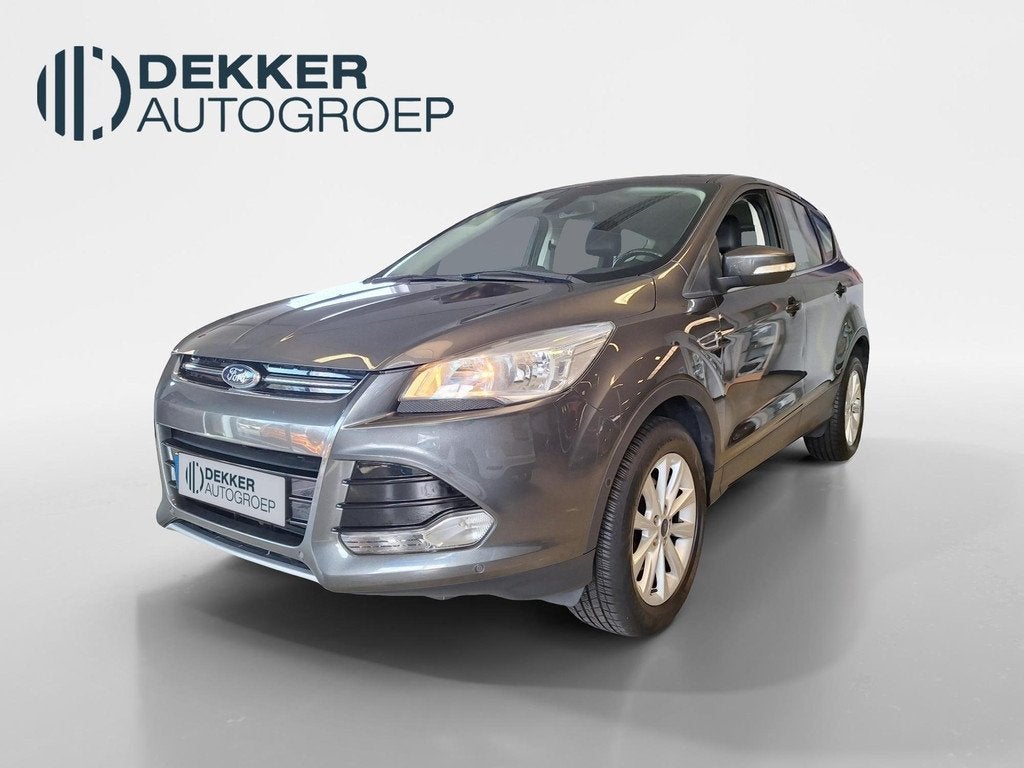 Ford Kuga 1.5 Ecoboost 150 pk Titanium Navigatie - Sony Prem, Euro 6, 4 cilinders, Leder en Stof, Origineel Nederlands