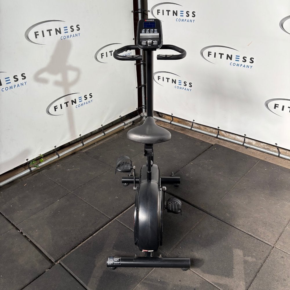 Hammer Fitness – Cardio 5.0 BT – Upright Bike, Ophalen of Verzenden, Zo goed als nieuw, Benen, Overige typen
