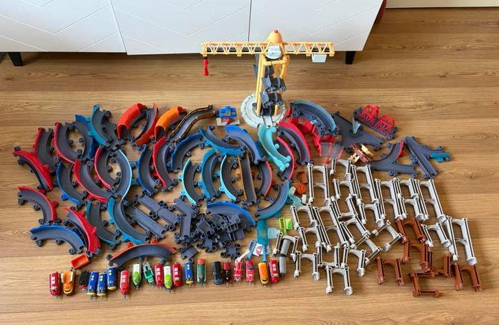 Heel veel chuggington treintjes en sporen, Kinderen en Baby's, Speelgoed | Speelgoedvoertuigen, Gebruikt, Ophalen