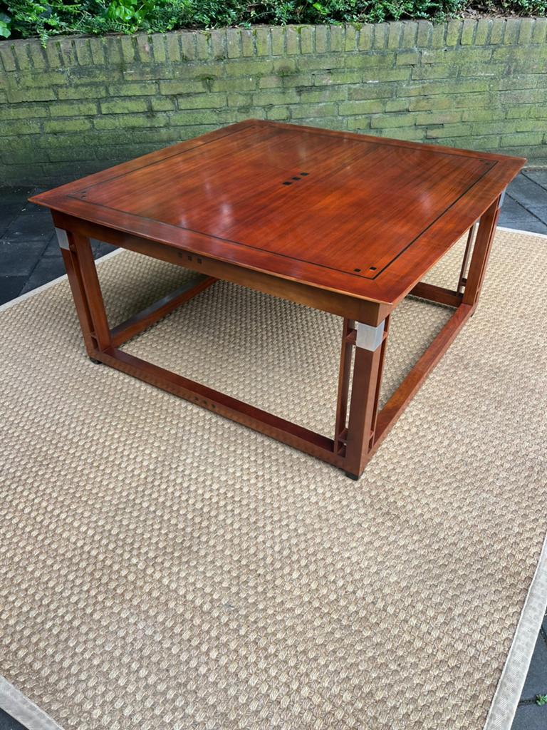 Schuitema decoforma salontafel Wilson Groot, Ophalen, 50 tot 100 cm, Vierkant, Artdeco