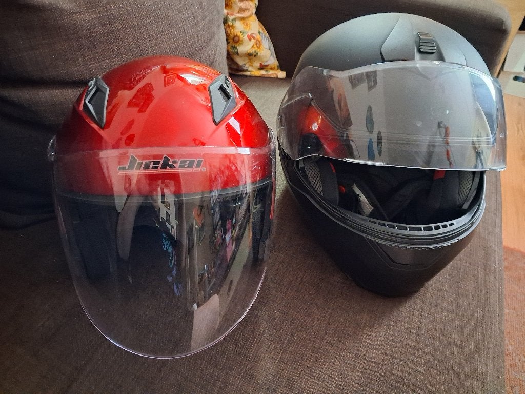 Scooter en moter Helmen, Ophalen, Zo goed als nieuw, Extra large of groter