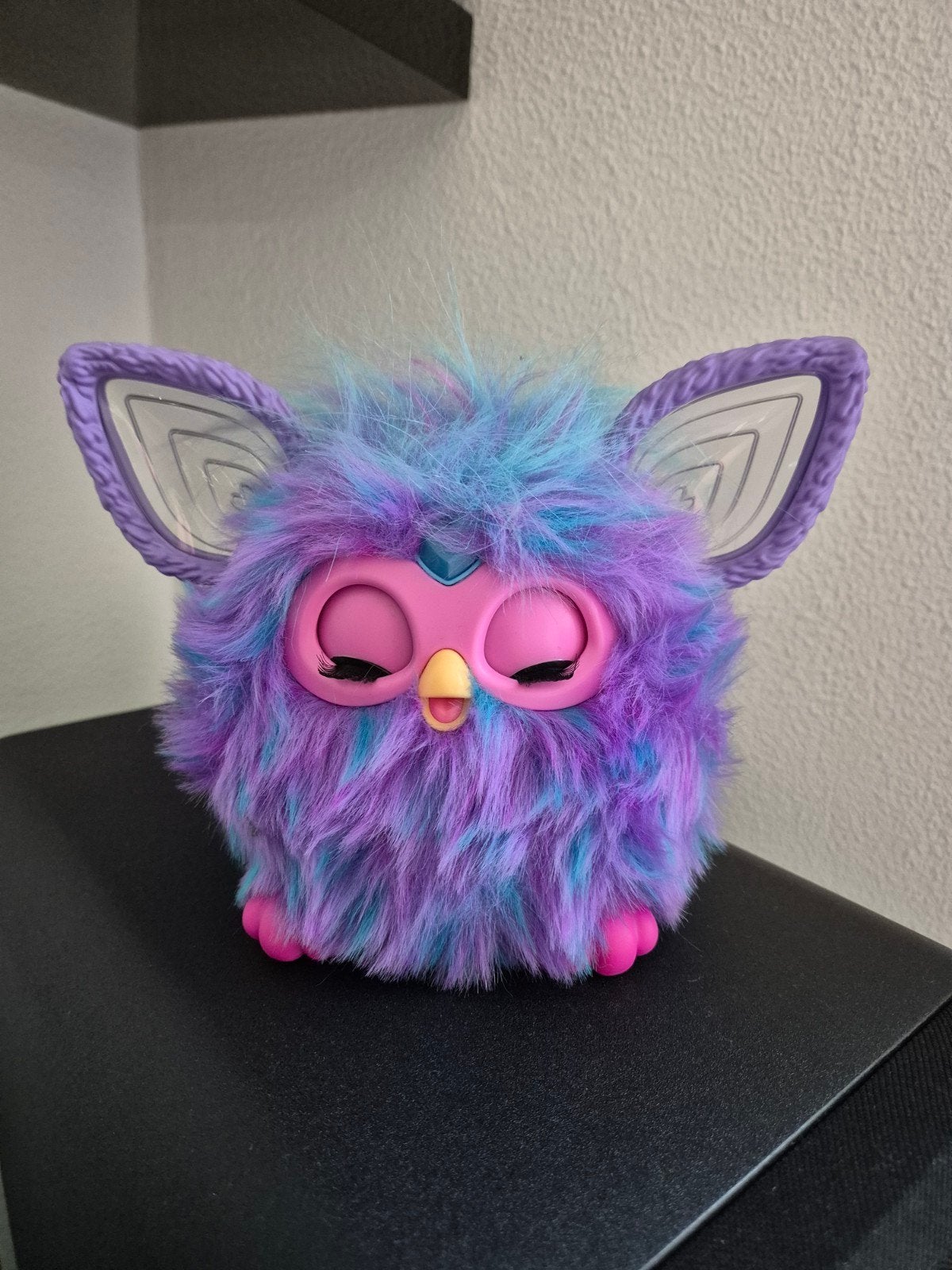 Furby paars/blauw interactief speelgoed, Ophalen of Verzenden