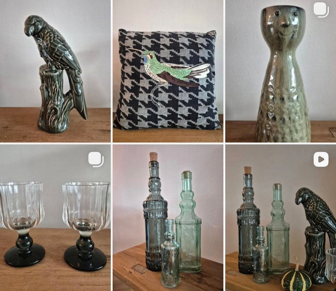 Groene decoratie, Huis en Inrichting, Ophalen, Zo goed als nieuw