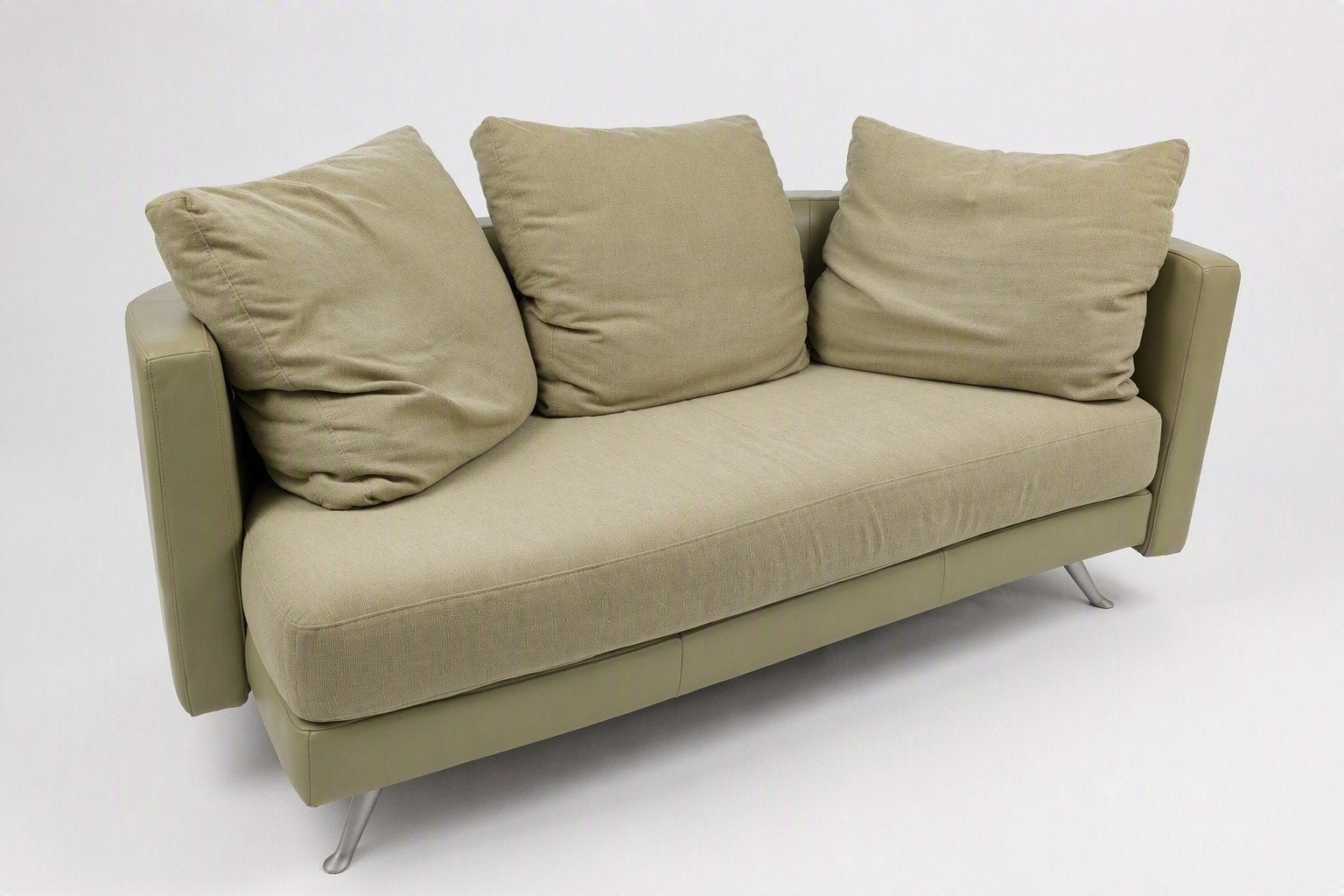 Rolf Benz bank - Stijlvol en comfortabel, Ophalen, Gebruikt, Tweepersoons, 75 tot 100 cm