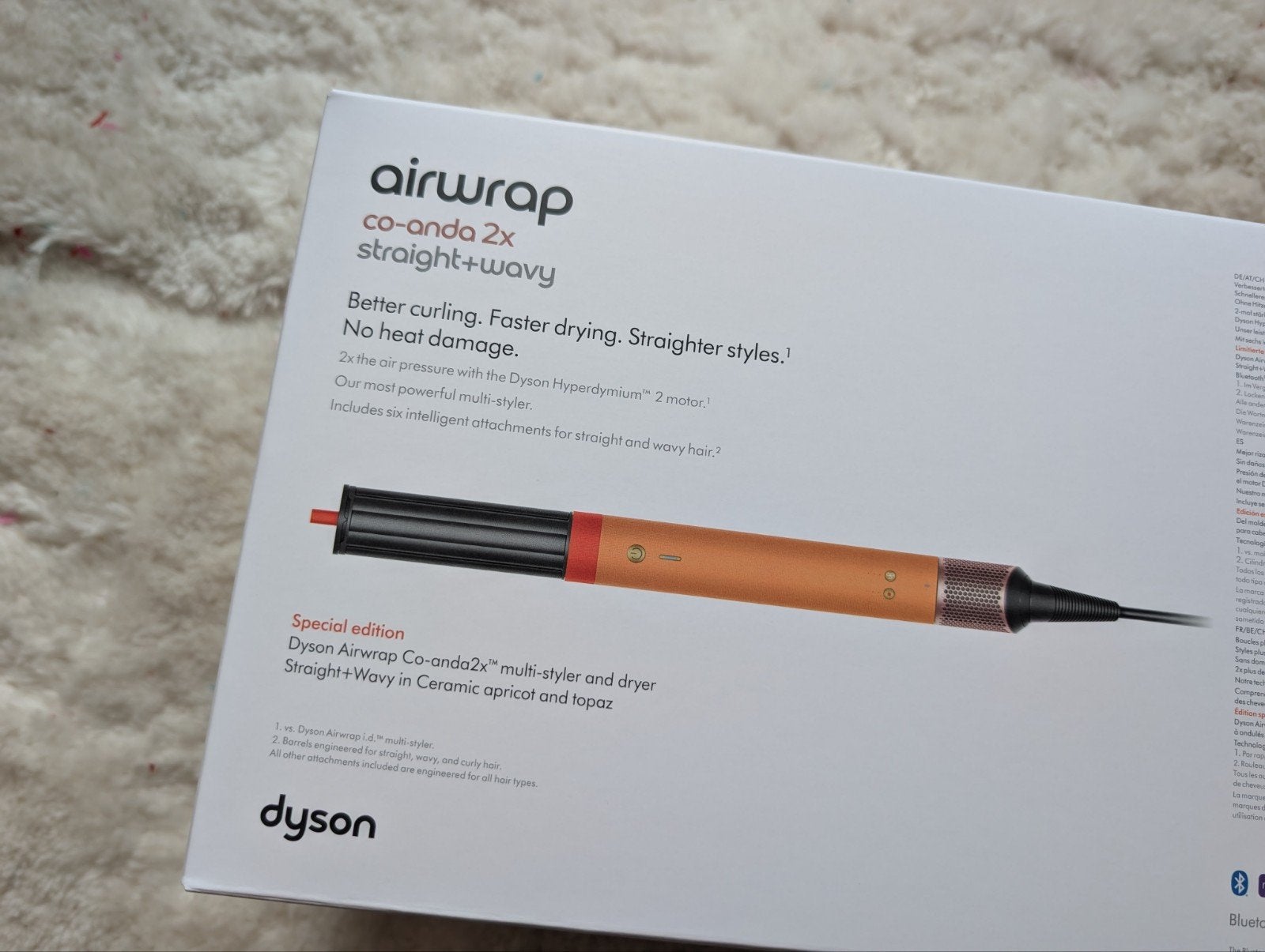 Dyson coanda airwrap, Ophalen of Verzenden, Nieuw, Föhn of Haardroger