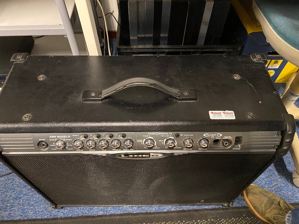 Line 6 Spider II gitaarversterker - Jack ingang los, Muziek en Instrumenten, Ophalen, Gebruikt, Gitaar, 50 tot 100 watt