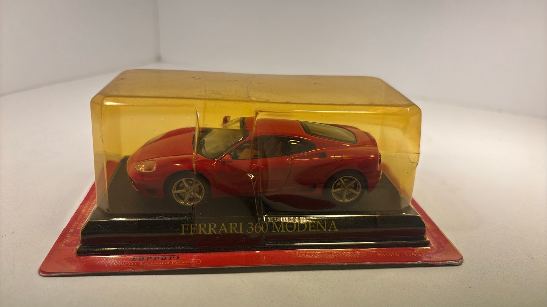 Ferrari 360 Modena red atlas 1.43, Overige merken, Auto, Ophalen of Verzenden, A