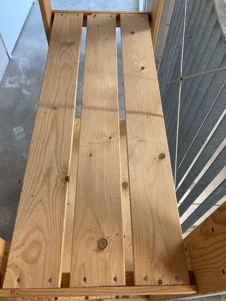Houten rek, kast. Boekenkast?, Ophalen, Gebruikt