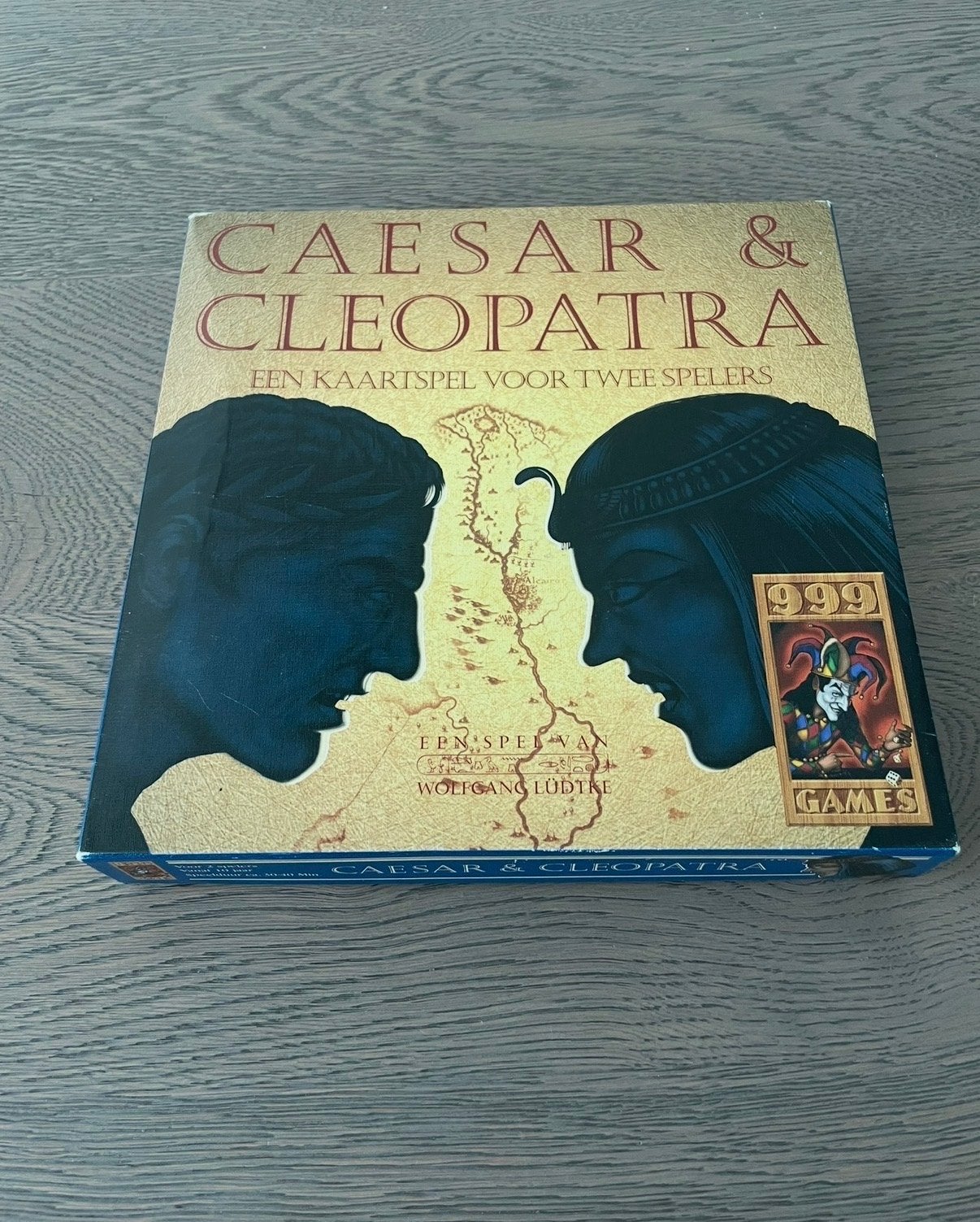 Caesar & Cleopatra: Een kaartspel voor twee spelers, Een of twee spelers, Ophalen of Verzenden, Zo goed als nieuw