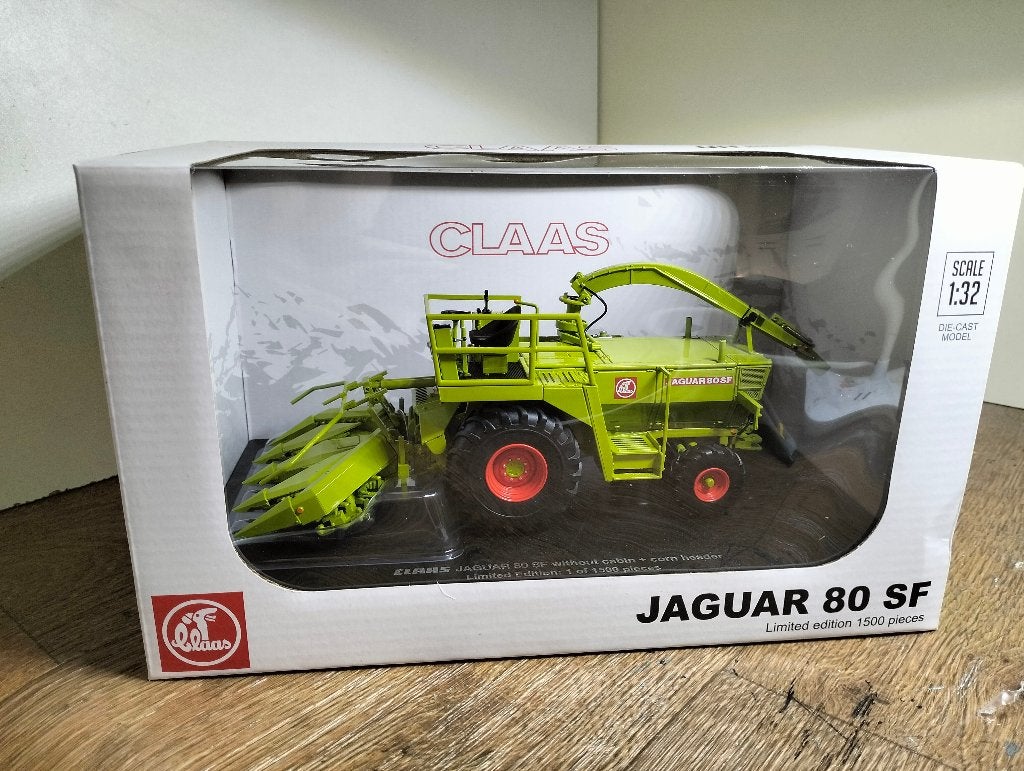 Te koop UH Claas Jaguar 80 SF met kolvenplukker gelimiteerd, Ophalen of Verzenden, Nieuw, Tractor of Landbouw, Universal Hobbies