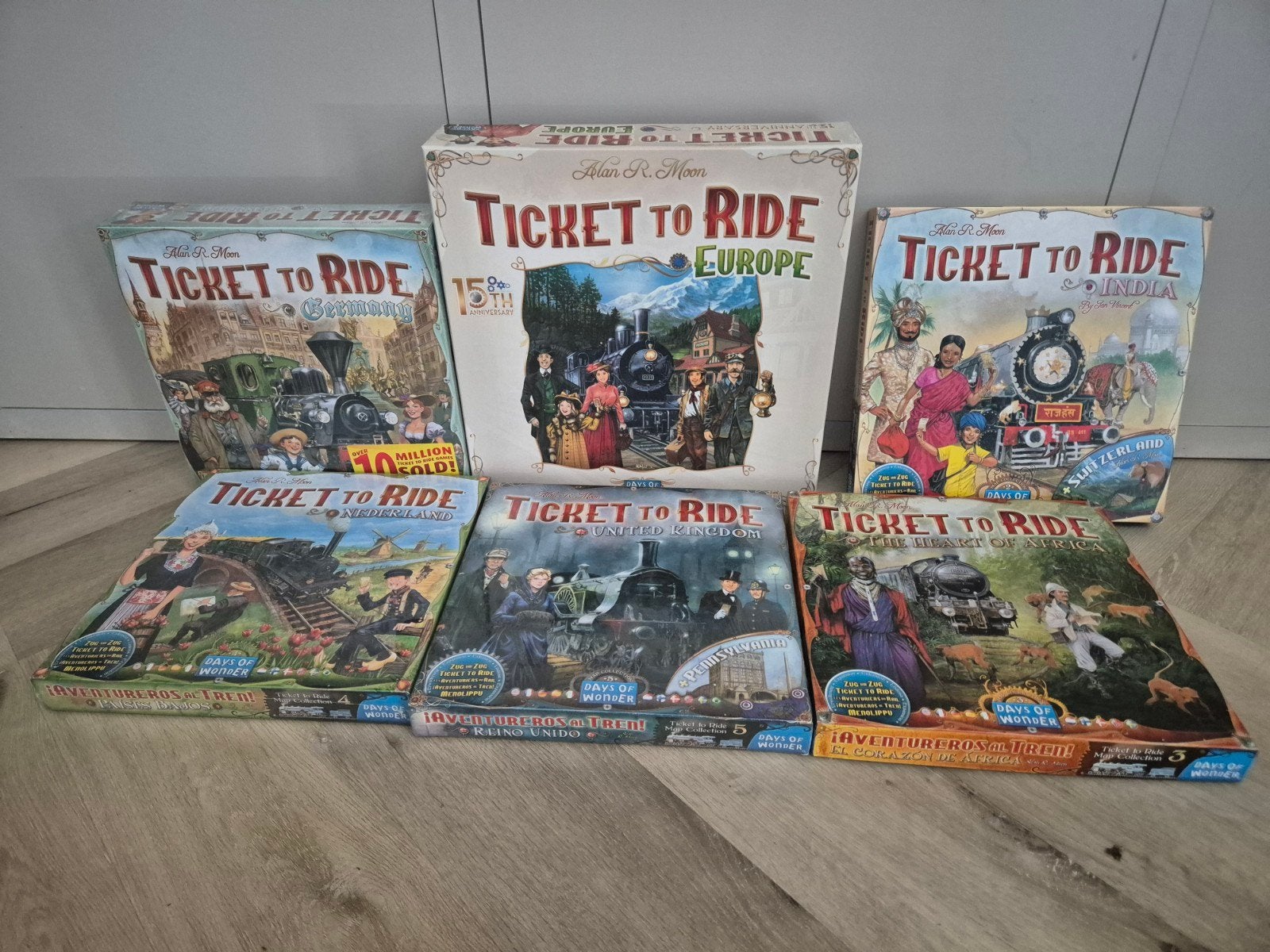 Nieuwe ticket to Ride spellen, Ophalen of Verzenden