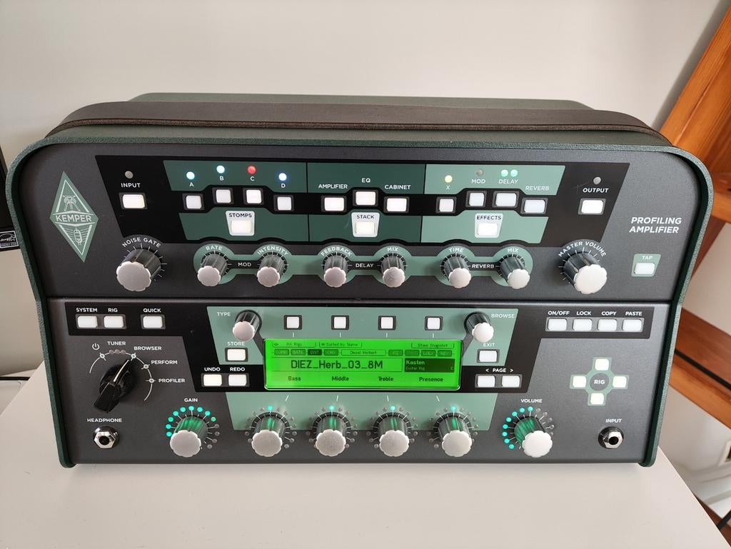 Kemper Profiler Head + bag, Ophalen of Verzenden, Zo goed als nieuw, 100 watt of meer
