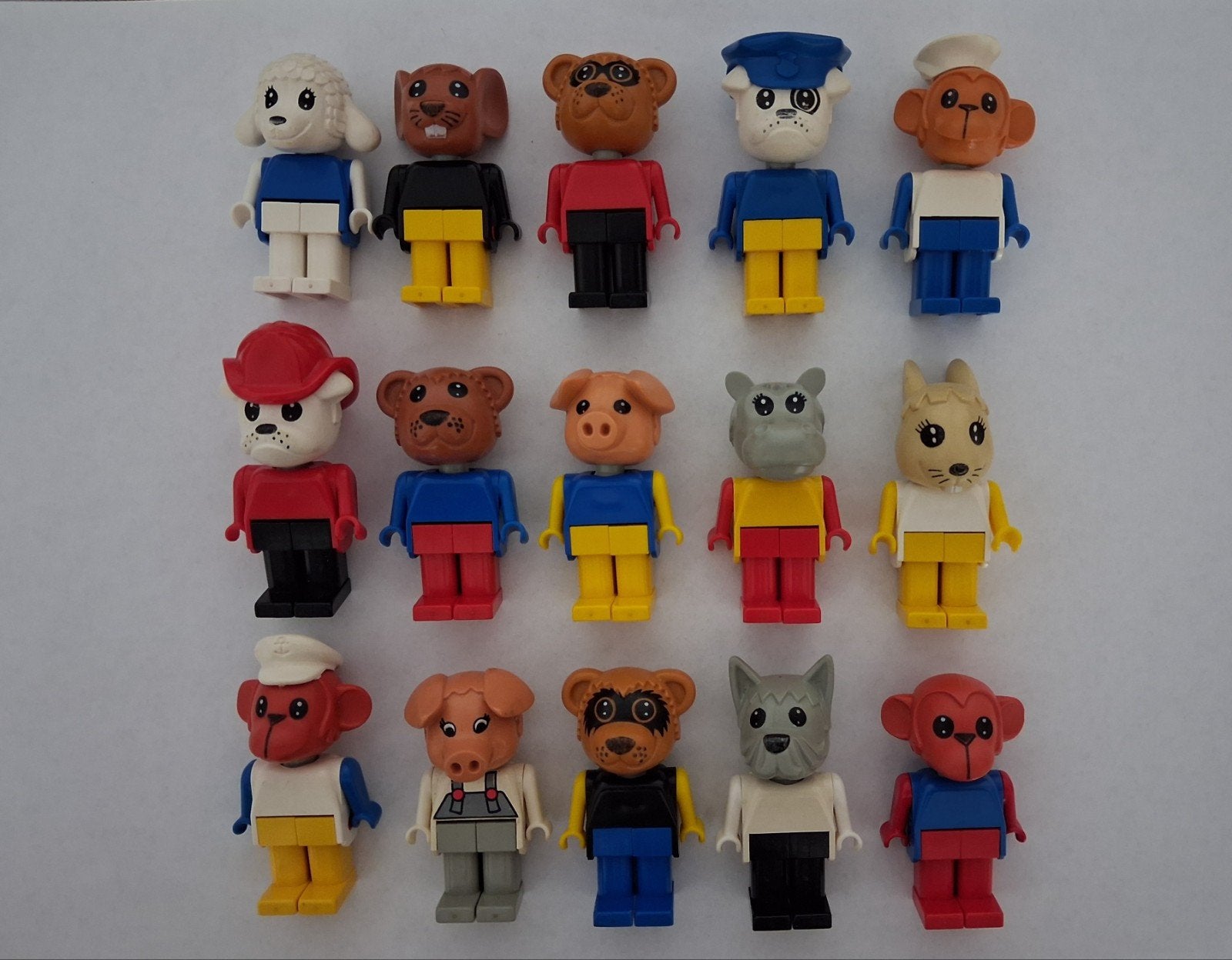 Lego 15 Fabuland poppetjes, Kinderen en Baby's, Speelgoed | Duplo en Lego, Ophalen of Verzenden