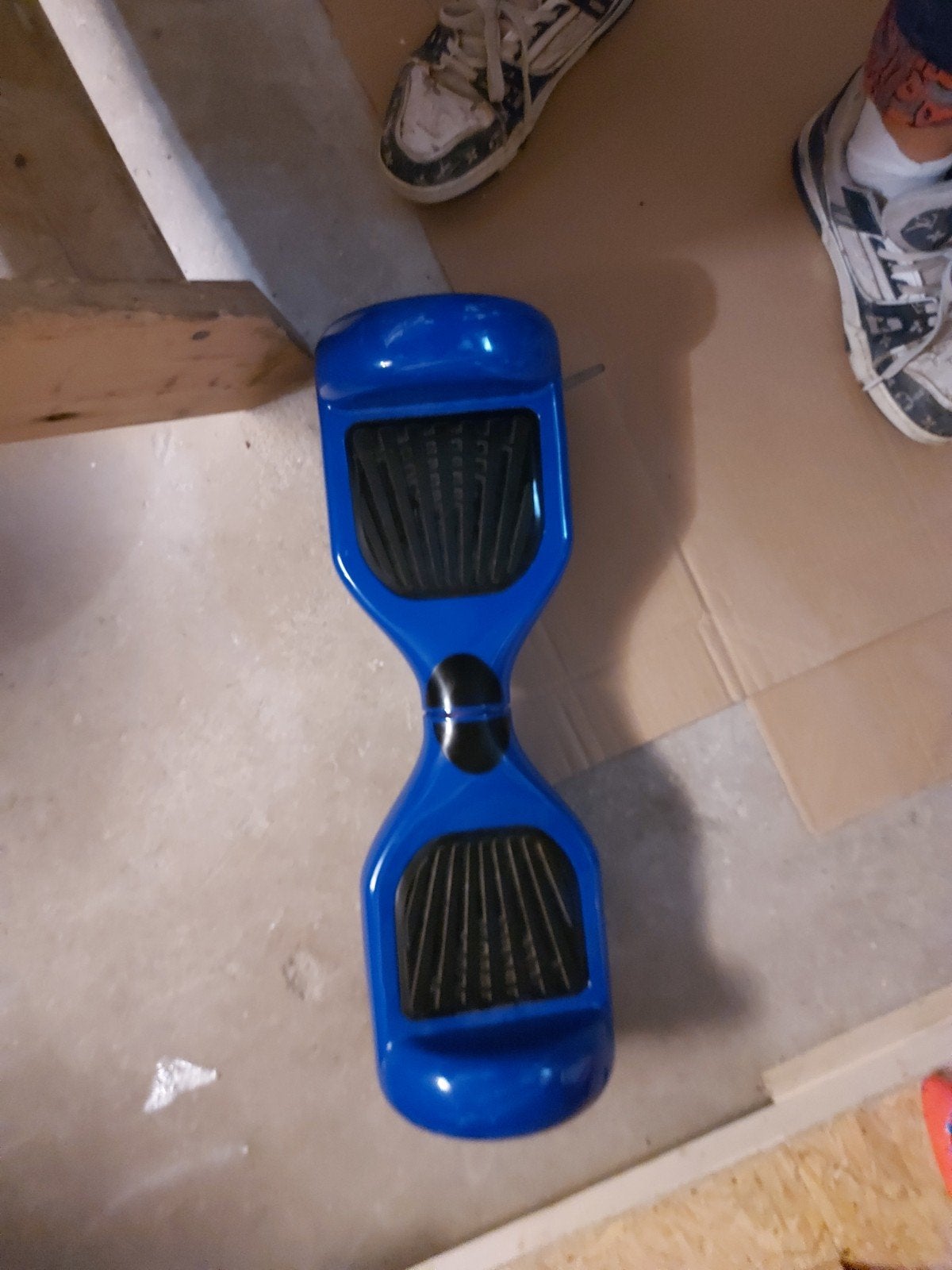 Blauwe Hoverboard - Zo goed als nieuw, Ophalen of Verzenden, Zo goed als nieuw, Elektrische step (E-scooter), Onbekend