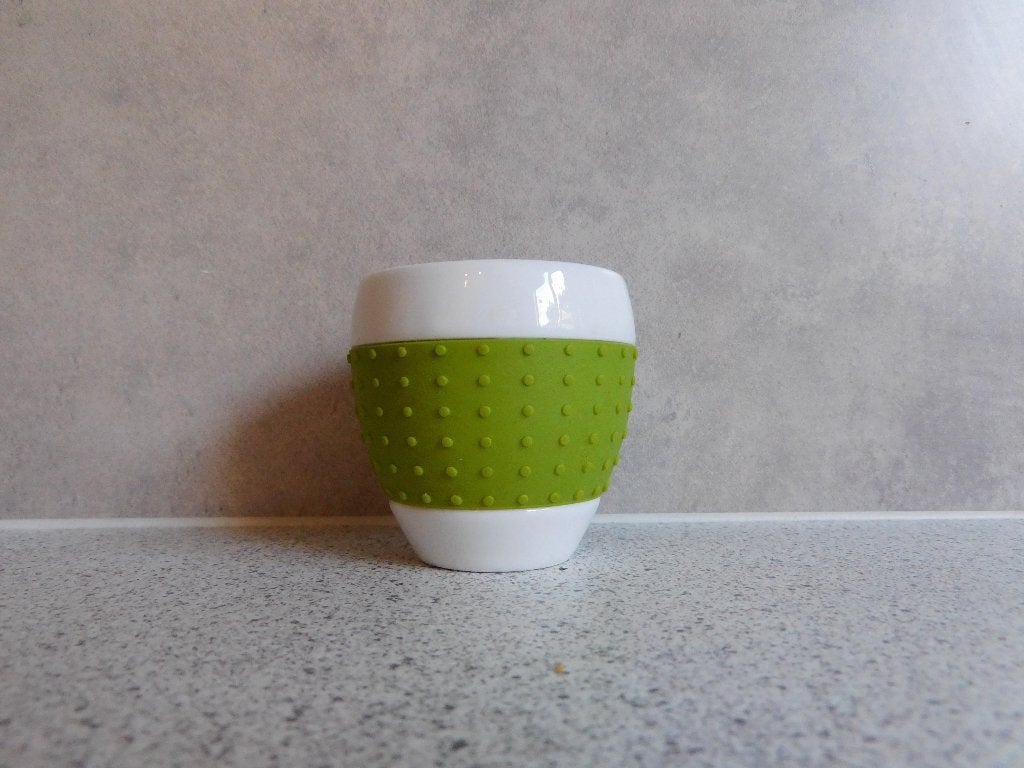 Mok 6x6 cm Groen Pavina Bodum, Ophalen of Verzenden, Zo goed als nieuw, Overige stijlen, Kop(pen) en/of Schotel(s)