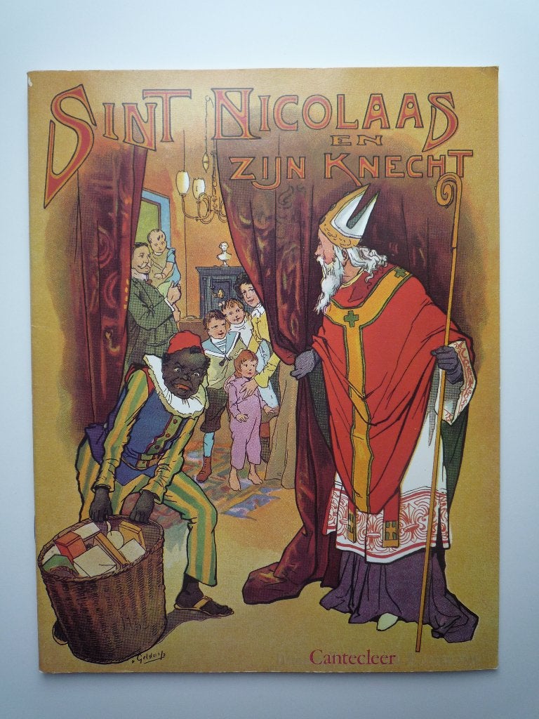 Sint Nicolaas en zijn knecht. Muziekboek piano, zang, Verzenden, Zo goed als nieuw