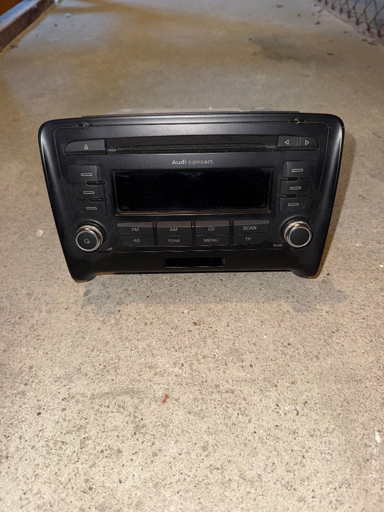 Radio Audi TT 8J, Ophalen of Verzenden, Gebruikt, Audi