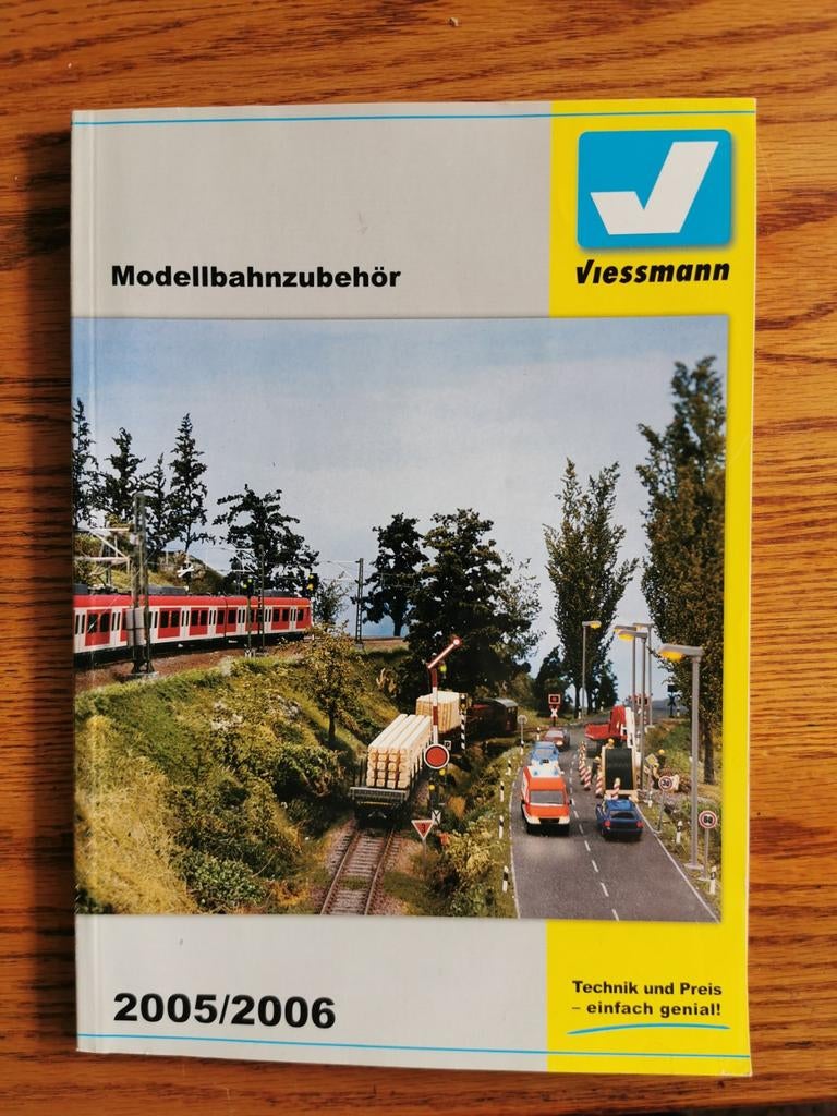 Viessmann Modellbahnzubehör Catalogus 2005/2006, Zo goed als nieuw, Analoog, Fleischmann, Gelijkstroom of Wisselstroom