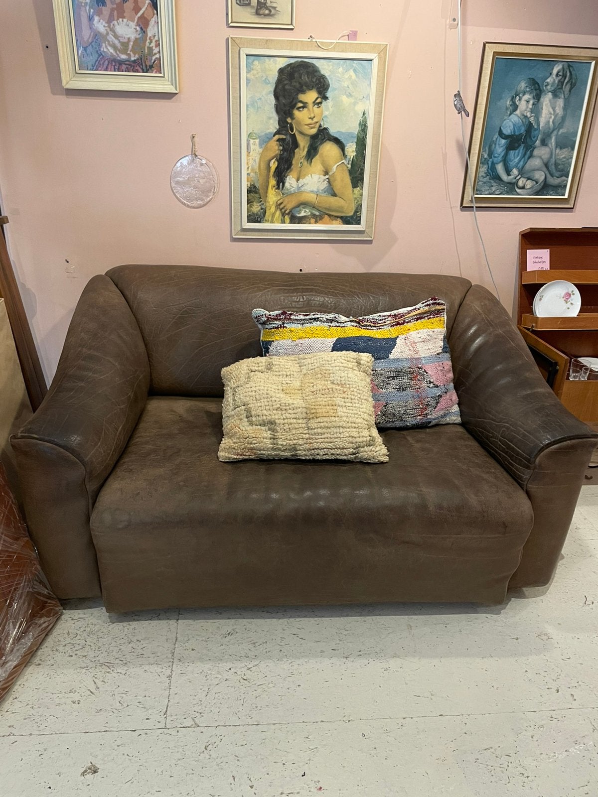 De Sede DS47 vintage design bankje, Ophalen, Gebruikt, 150 tot 200 cm, Tweepersoons