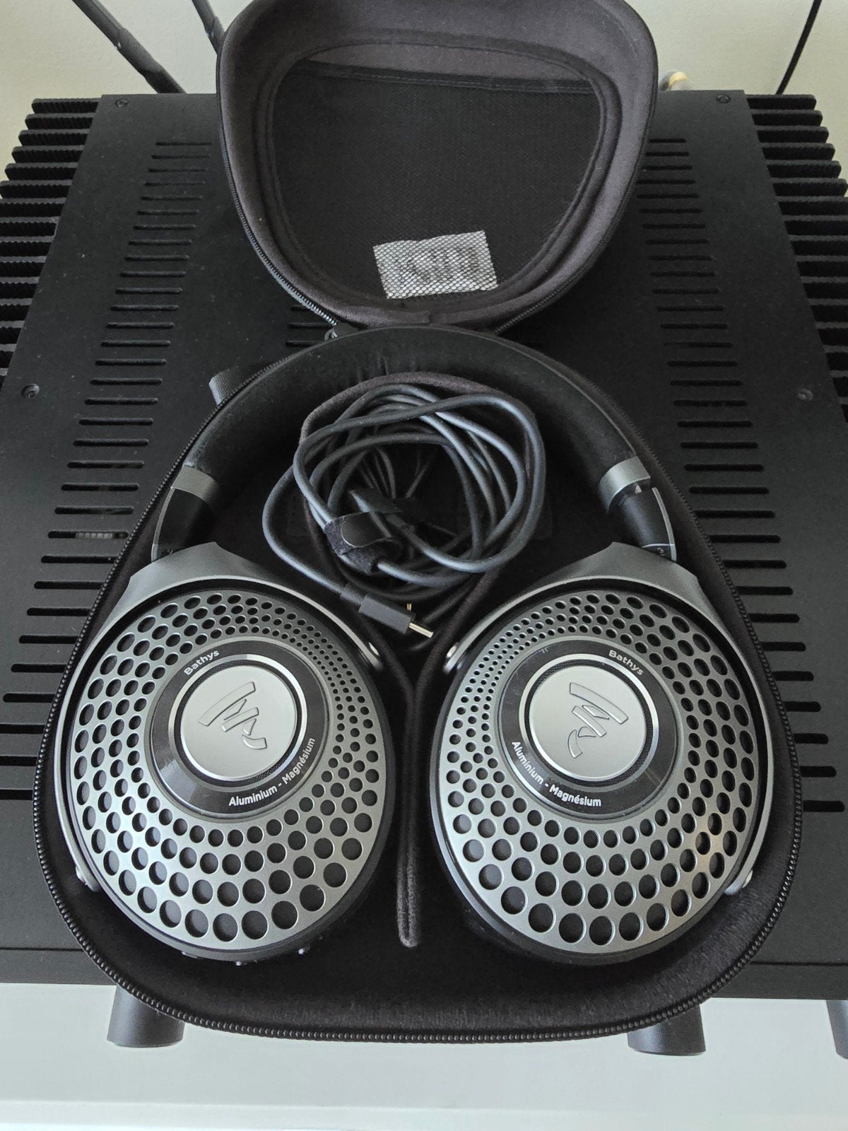 Focal Bathys noise cancelling Hi-Fi hoofdtelefoon, Zo goed als nieuw, Over-ear, Grijs, Draadloos