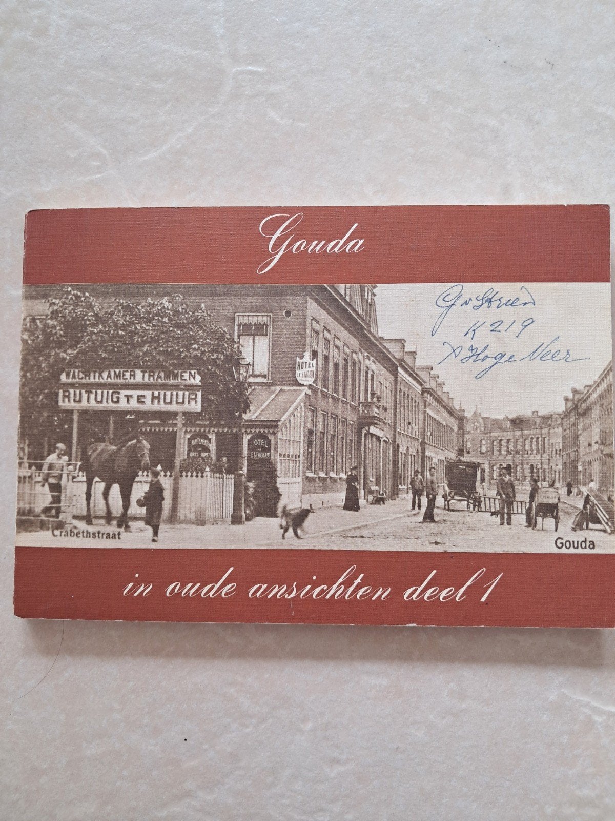 Gouda in oude ansichten deel 1 - Historisch fotoboek, Ophalen of Verzenden, 20e eeuw of later, Gelezen, Onbekend
