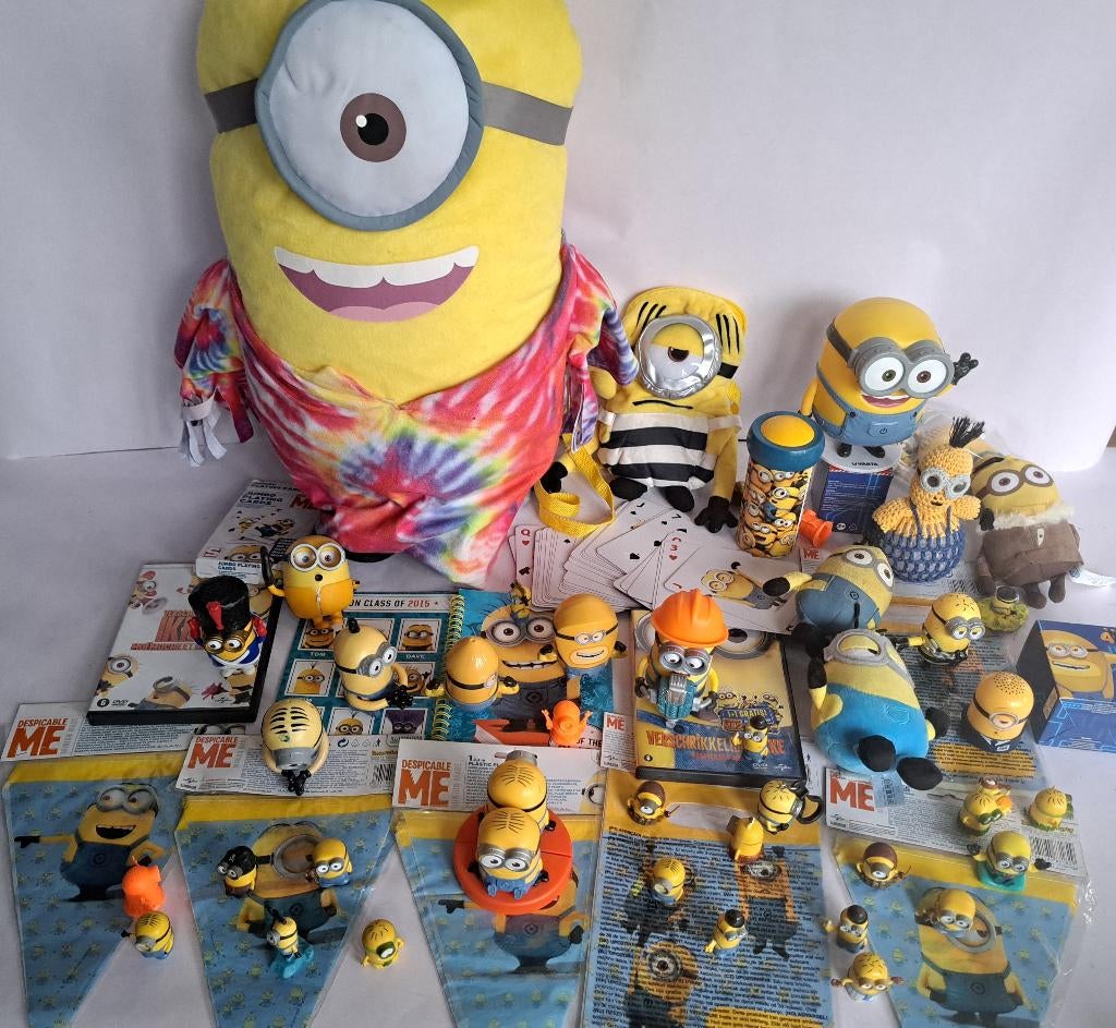 Minions Illumination Minion figuren - Diverse Merken 59 pcs, Ophalen of Verzenden, Zo goed als nieuw