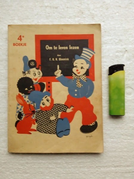 Om te leren lezen - Vierde boekje (F.H.N. Bloemink) 7e druk, Gelezen, Non-fictie, F.H.N. Bloeminck, Ophalen of Verzenden