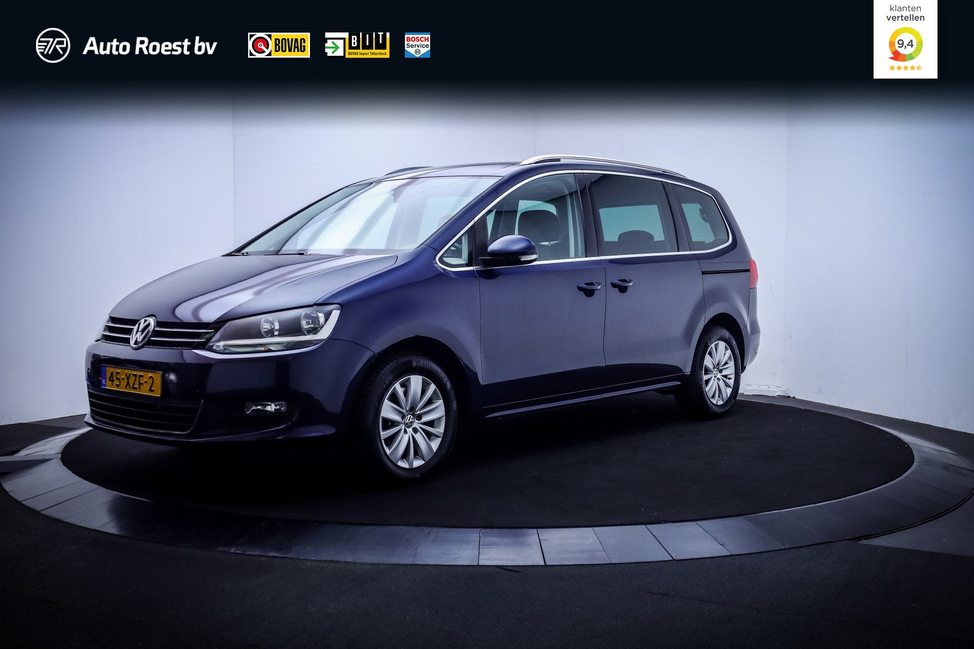 Volkswagen Sharan 1.4 TSI 7P COMF.LINE NAVI | CLIMA | TREKHA, Auto's, Volkswagen, Bedrijf, Te koop, Sharan, ABS, Airbags, Airconditioning