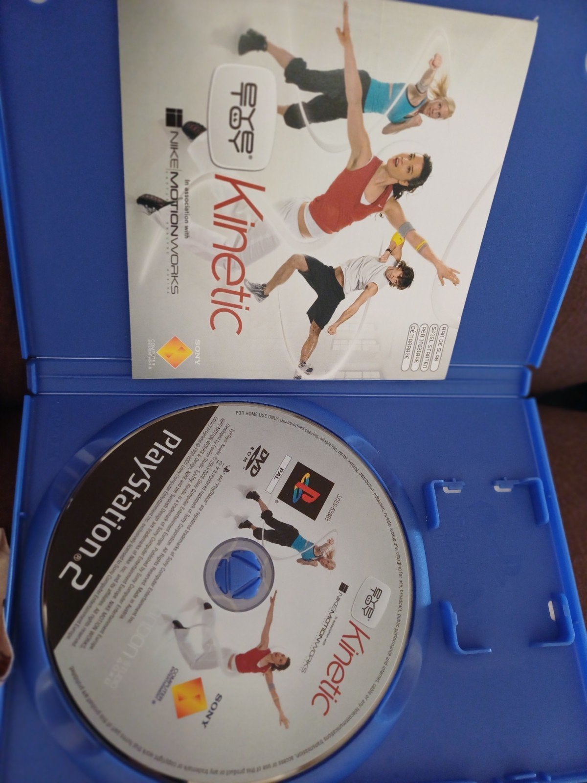 EyeToy Kinetic PlayStation 2 - Fitness Game, Gebruikt, 1 speler, Ophalen of Verzenden, Vanaf 3 jaar