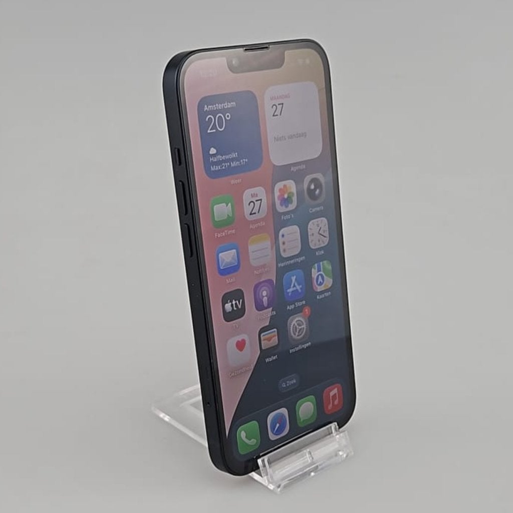 iPhone 13 128GB Midnight Bat:91% IOS 26.5.2, Apple, Gebruikt, Support@apple.com, One Apple Park Way
Cupertino, CA 95014
United States