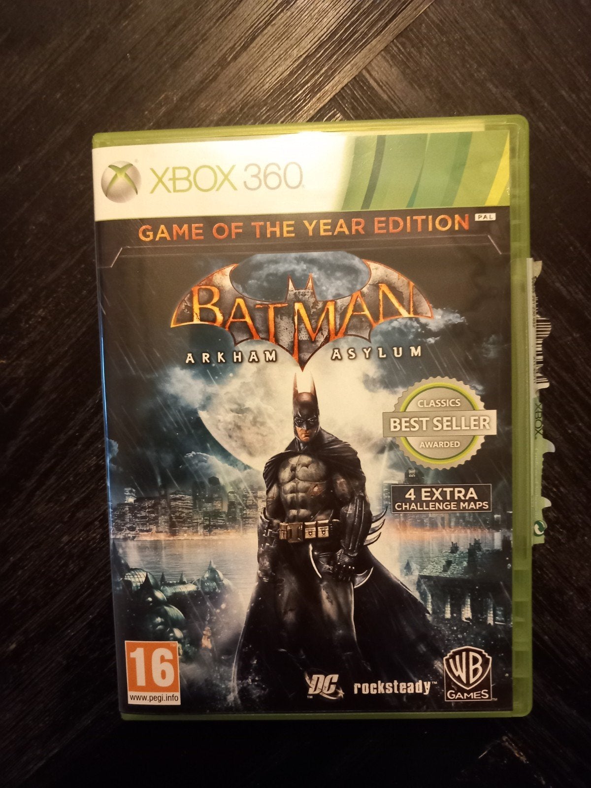 Batman Arkham Asylum Game of the Year Edition Xbox 360, Avontuur en Actie, 1 speler, Ophalen of Verzenden, Zo goed als nieuw