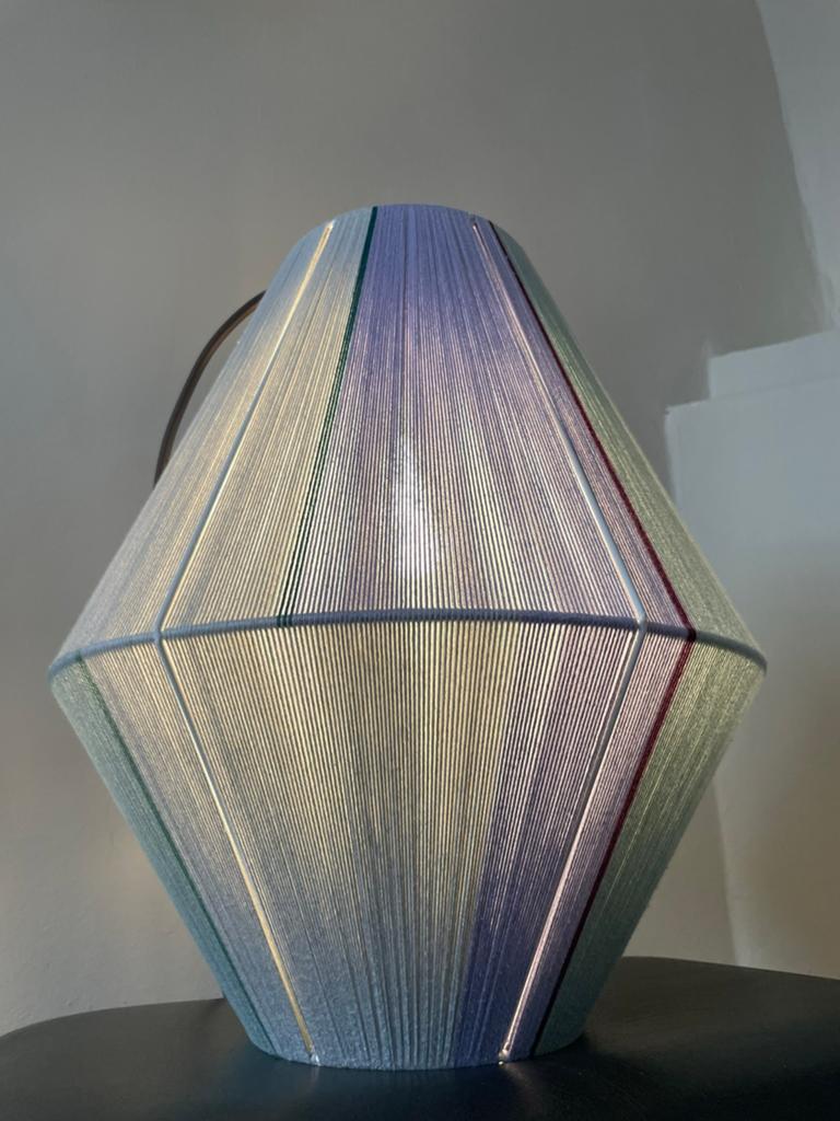 Bonbon lampenkap japandi lampion, Ophalen of Verzenden, Zo goed als nieuw