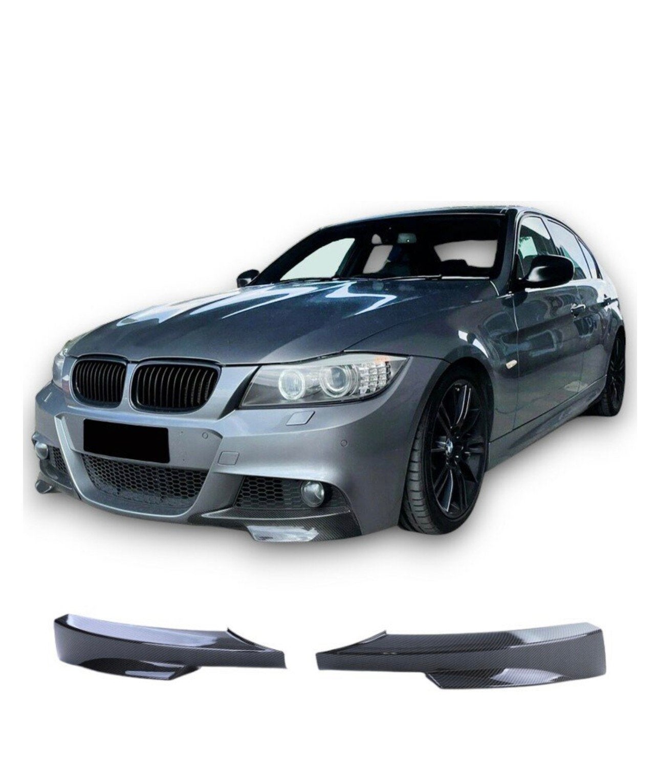 E90 canards M sport verlening Lci, Voor, Nieuw, Ophalen of Verzenden, Bumper