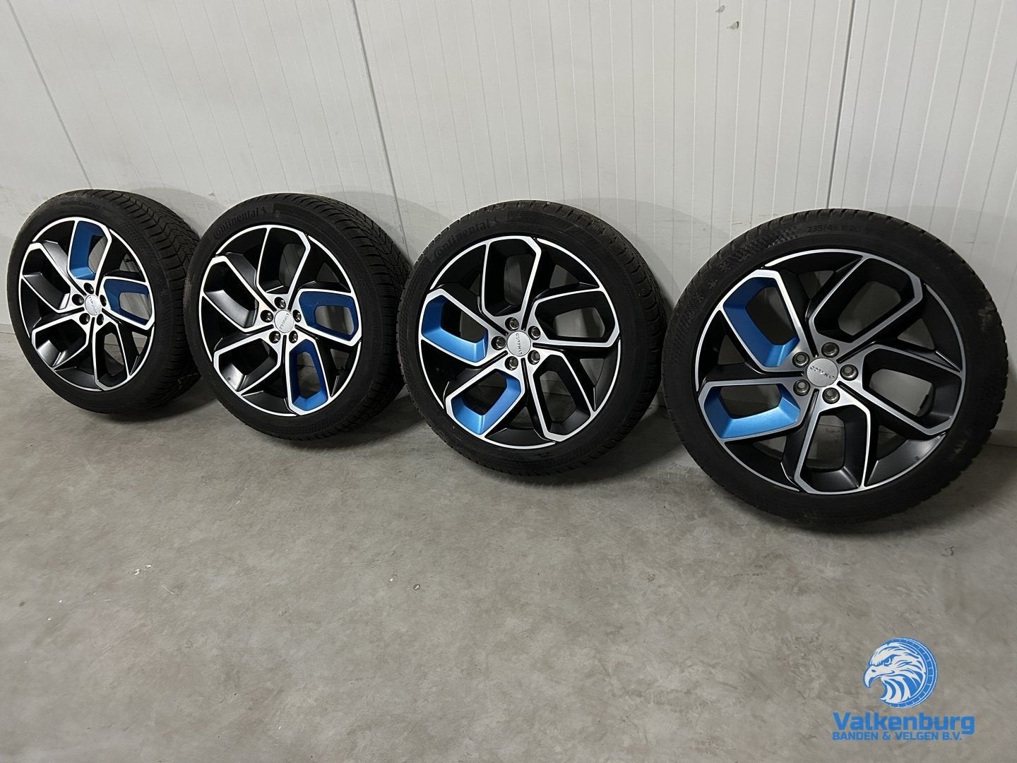 8mm! Originele Lynk & Co 20 inch zwarte velgen 5x108 winterb