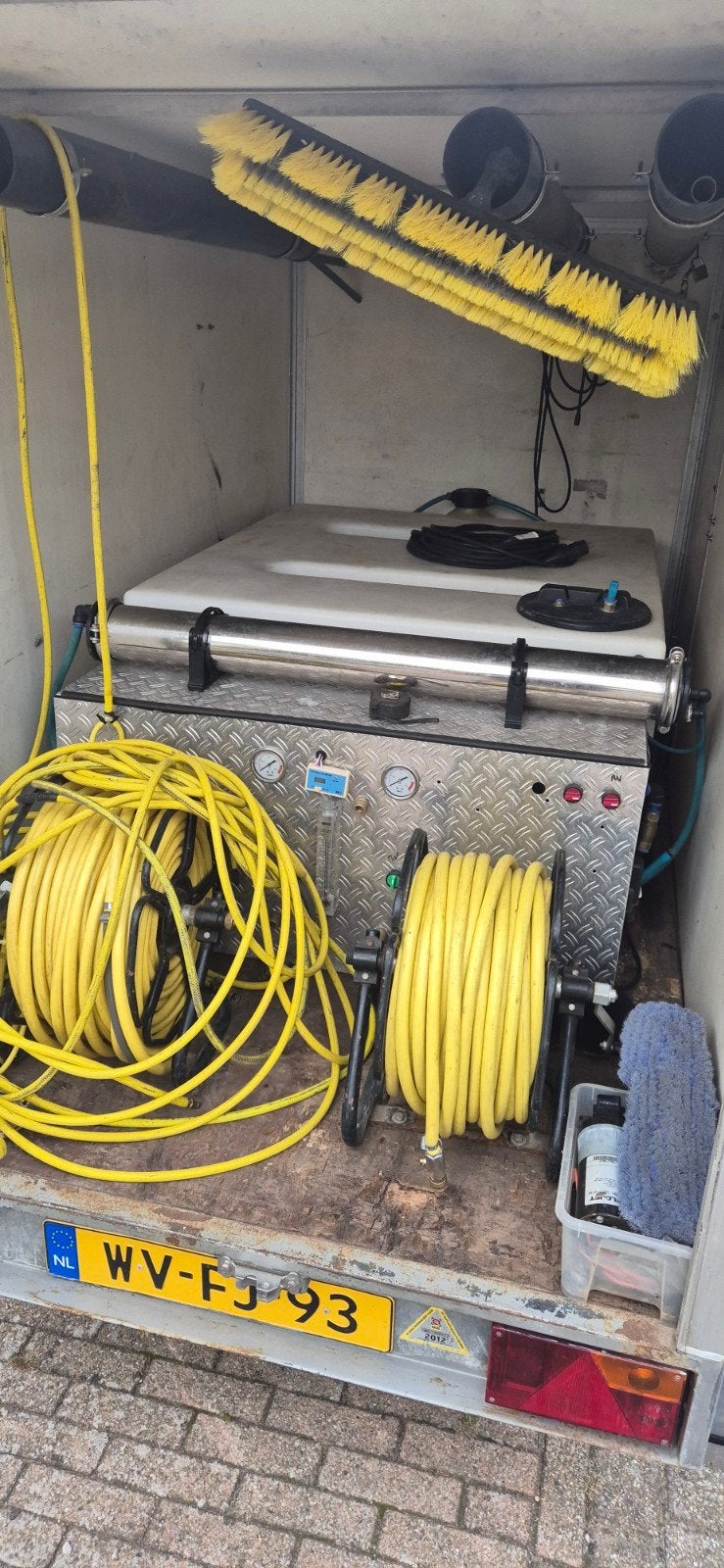Professionele Mobiele Osmose Installatie voor Glasbewassing, Ophalen, Gebruikt