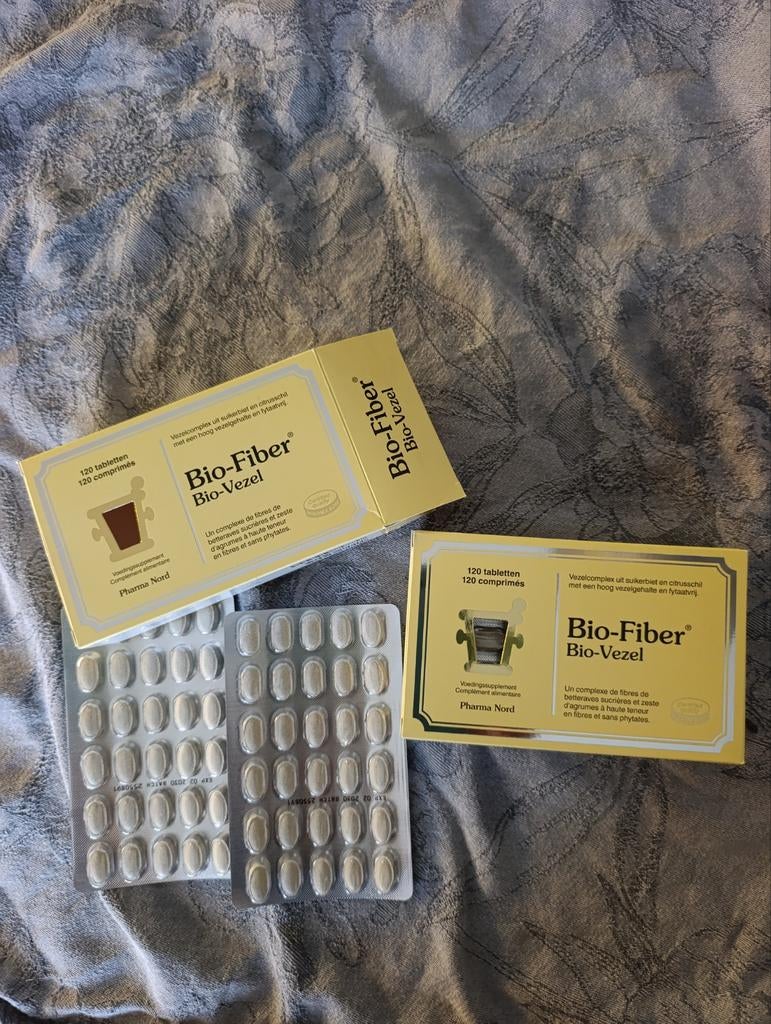 Bio-Fiber Bio-Vezel Voedingssupplement 120 tabletten, Ophalen of Verzenden
