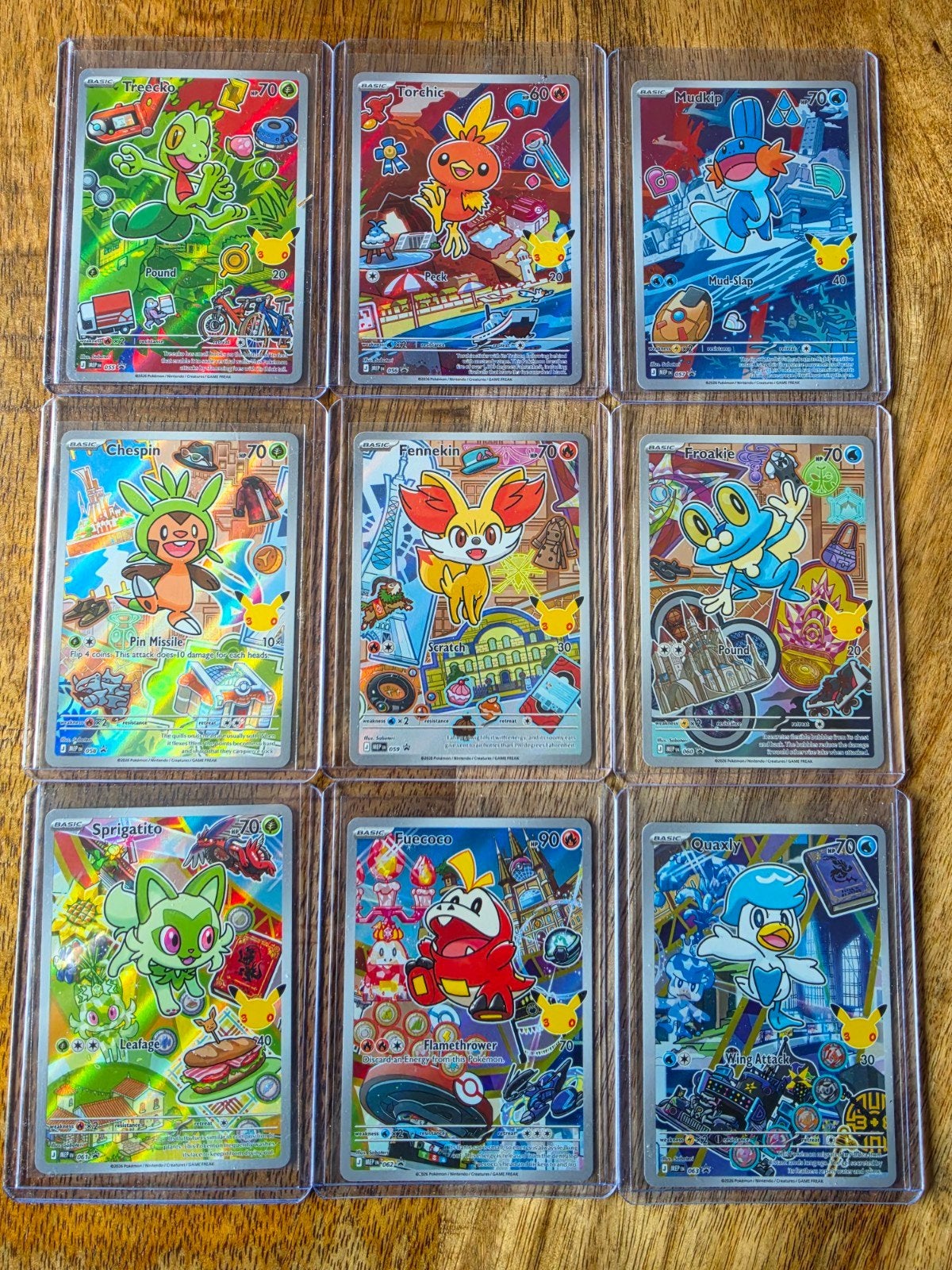 First partner serie 3 compleet Gen 3 Gen 6 Gen 9, Ophalen of Verzenden, Nieuw, Meerdere kaarten, Foil