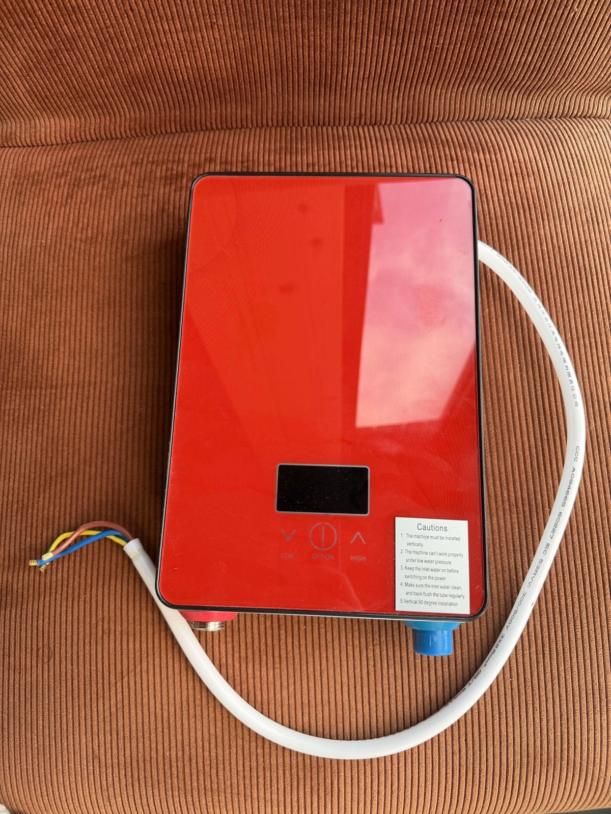 Compacte Doorstroomboiler 6500W - Direct Warm Water, Doe-het-zelf en Verbouw, Minder dan 30 cm, Overige typen, Nieuw, Minder dan 60 cm