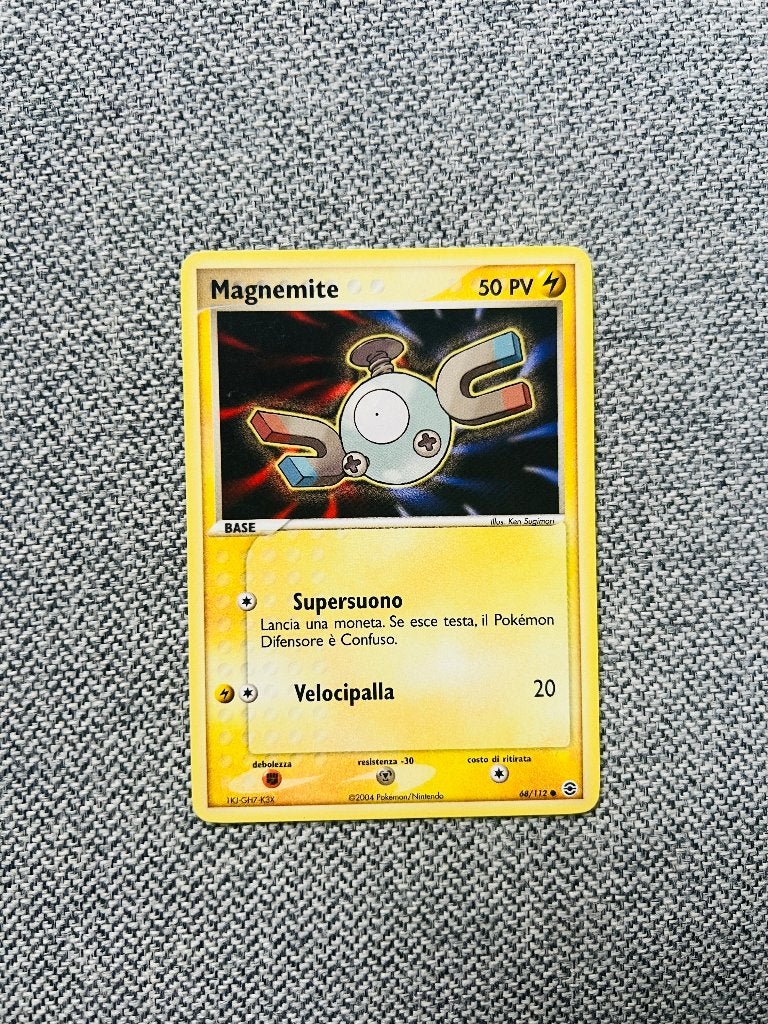 Magnemite 68/112 Ex Fire Red Leaf Green Pokemon, Hobby en Vrije tijd, Verzenden, Zo goed als nieuw, Losse kaart, Foil