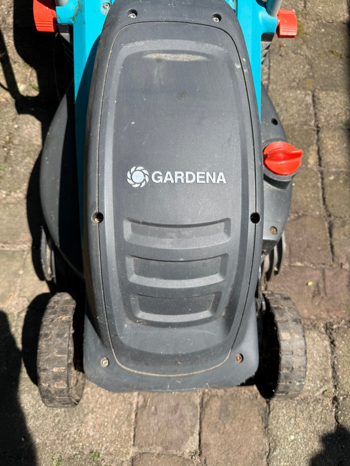 Gardena grasmaaier, Cirkelmaaier, Gebruikt, Elektrische grasmaaier, Ophalen of Verzenden