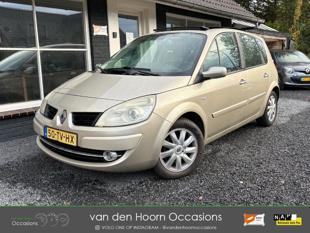 Renault Scénic 1.6 SCHUIFDAK | CLIMA | CRUISE | TREKHAAK |, 13 km/l, Gebruikt, 4 cilinders, Beige