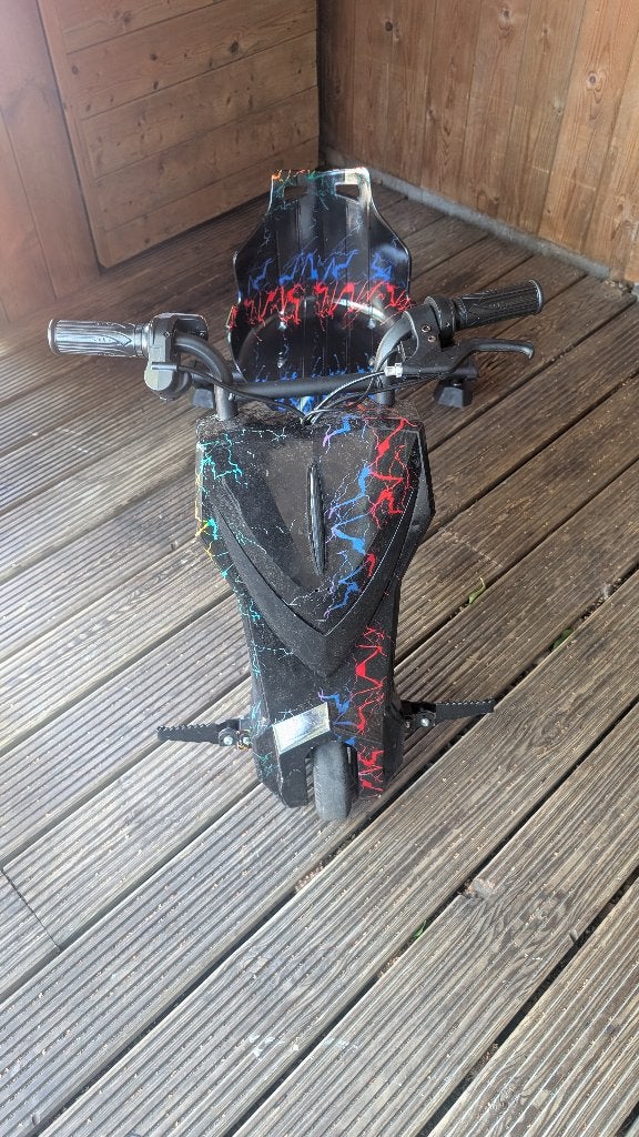 Drift trike, Ophalen, Gebruikt