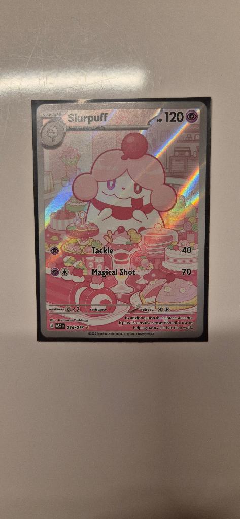 Slurpuff, Ophalen, Zo goed als nieuw, Losse kaart, Foil