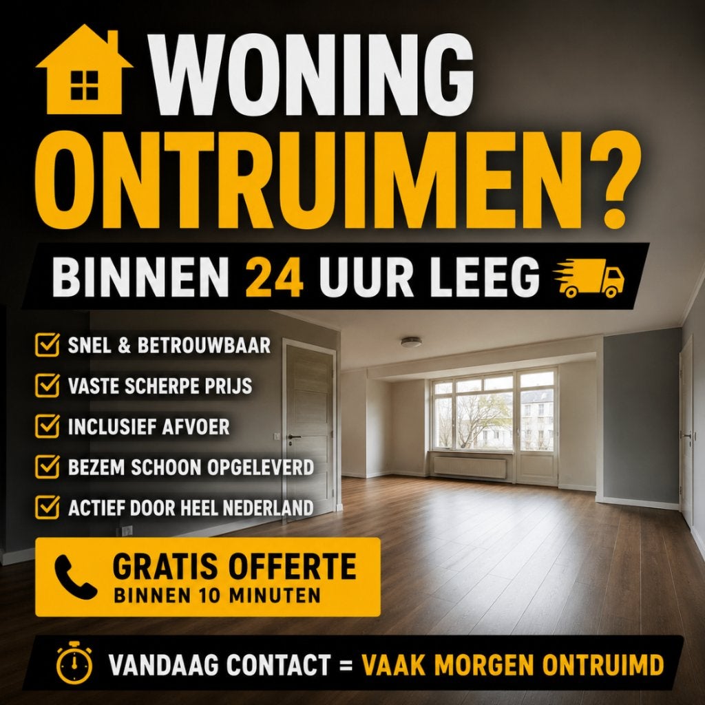 Woningontruimingen | Inboedel ontruimen | jfontruimingen, Inpakservice, Opslag