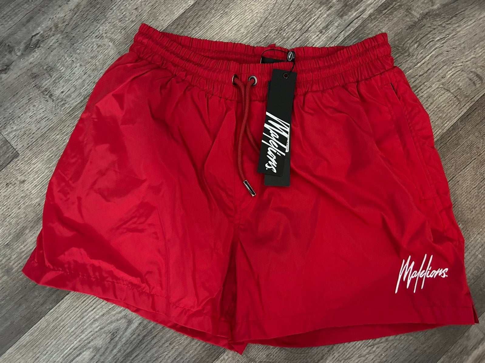 Malelions heren zwembroek rood, maat XL, Ophalen of Verzenden, Maat 56/58 (XL), Rood
