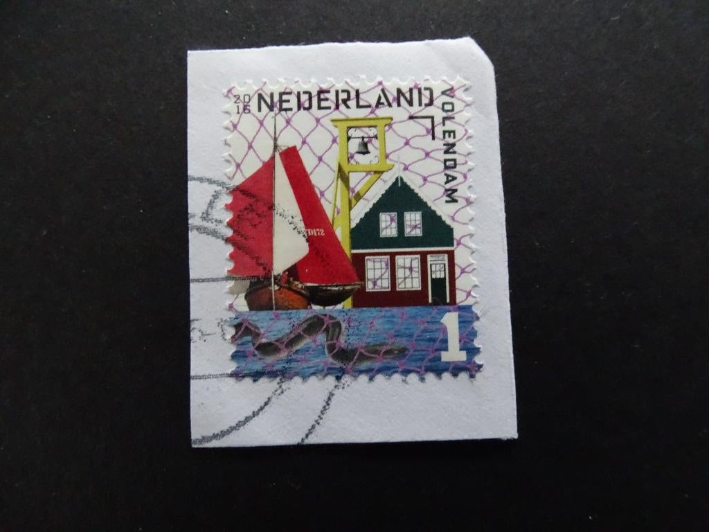 Postzegel Nederland / Volendam / 2016, Postzegels en Munten, Ophalen of Verzenden, Na 1940, Gestempeld