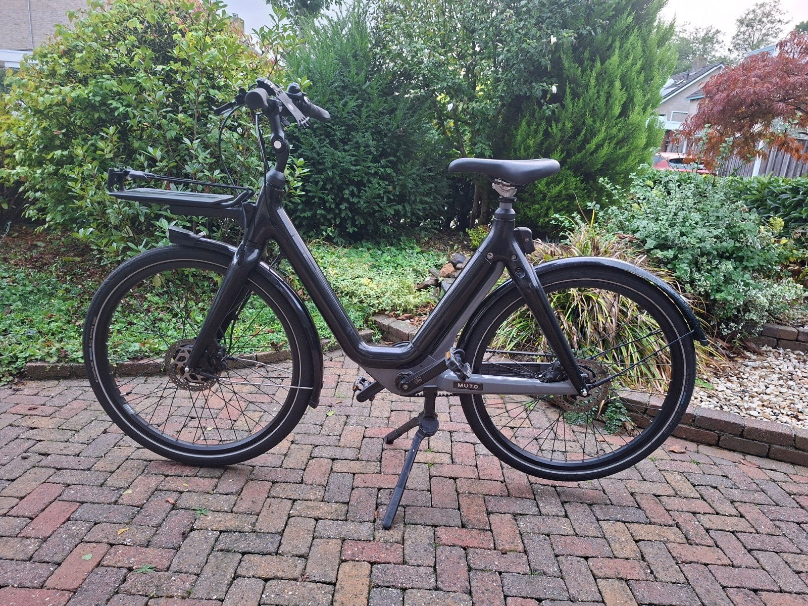 MUTO e-bike met riemaandrijving en schijfremmen, Ophalen, Gebruikt, Overige merken