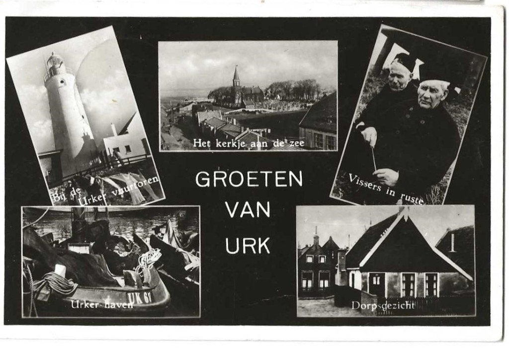 Jt27-345  Urk, Verzenden, 1940 tot 1960, Gelopen, Drenthe