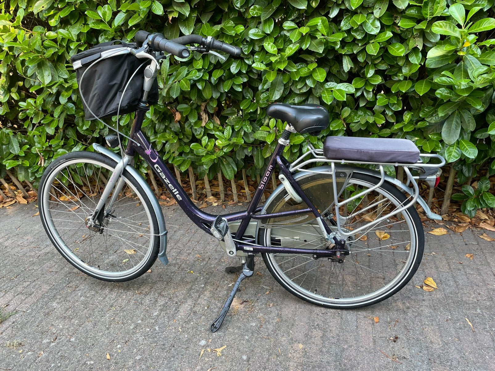 Gazelle bloom 7, Ophalen, Zo goed als nieuw, Gazelle, Dubbele standaard